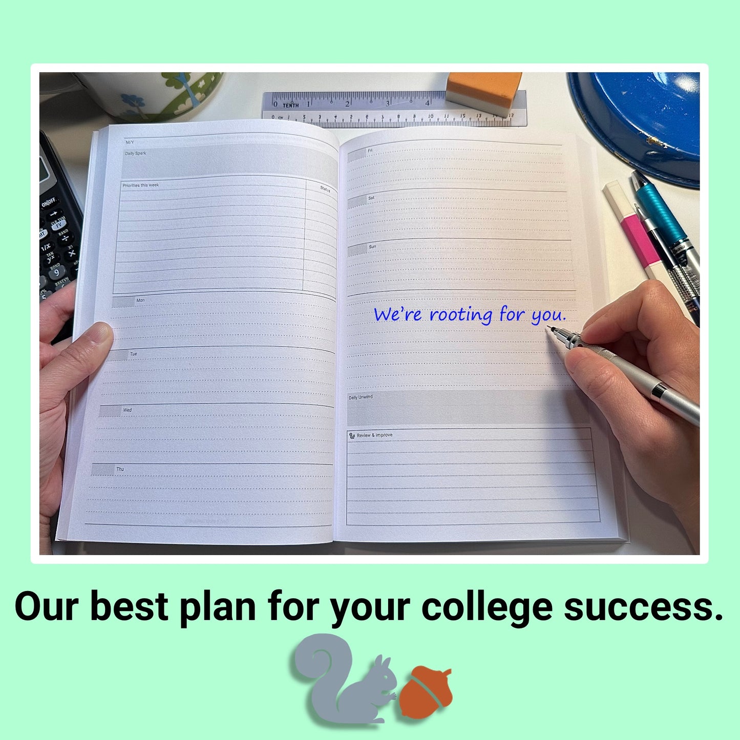 Squirrel Ultimate Student College Planner